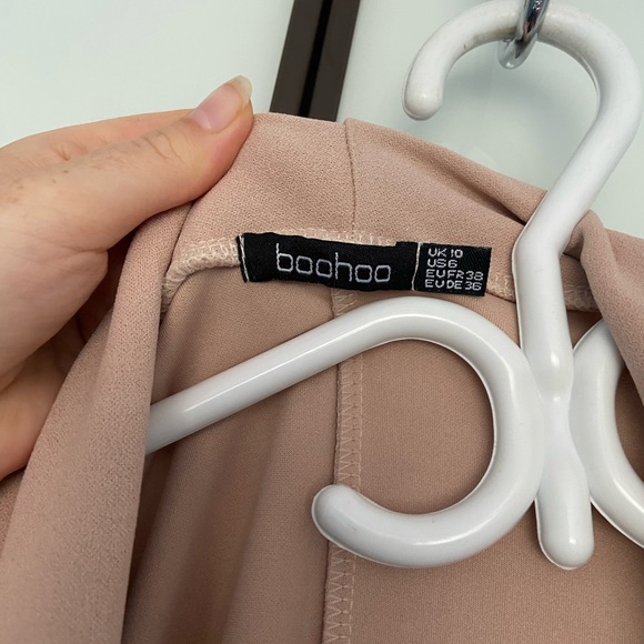 BOOHOO long blush sweater/jacket - Picture 2 of 3